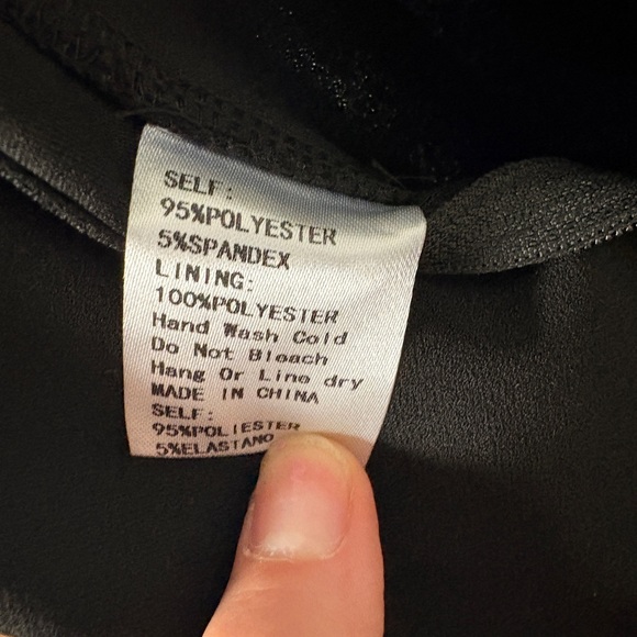 Windsor Women’s Black Prom Cocktail One Shoulder Strap Dress Size small - Picture 7 of 7